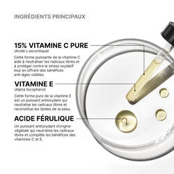 C E Ferulic avec 15 % de Vitamine C Pure